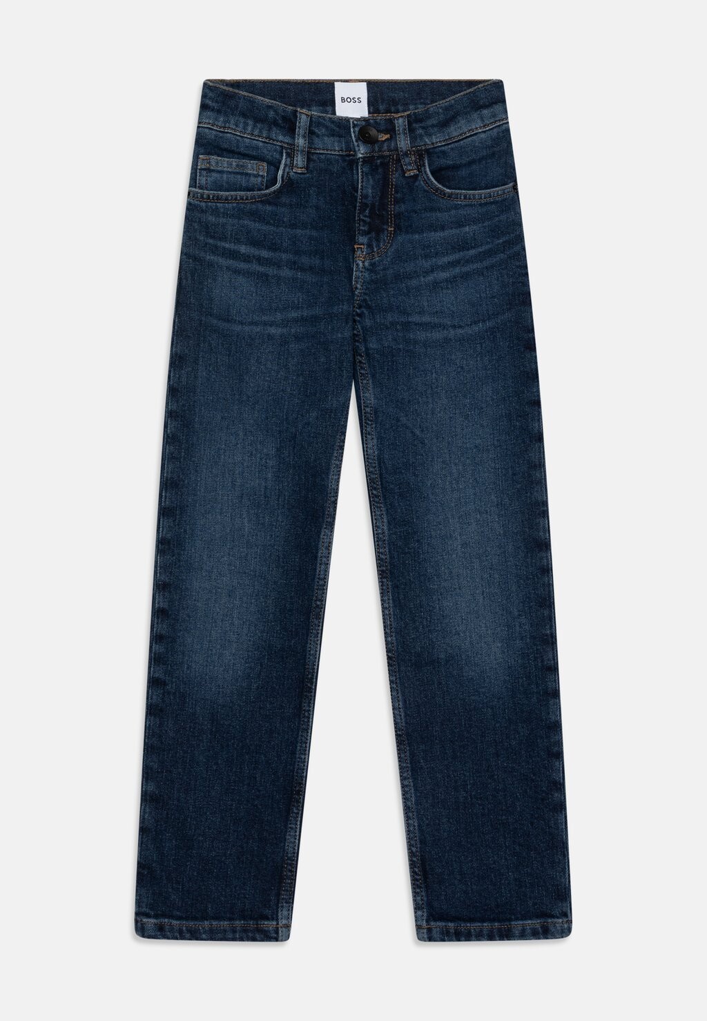 

Джинсы прямого кроя BOSS Kidswear, цвет blue denim