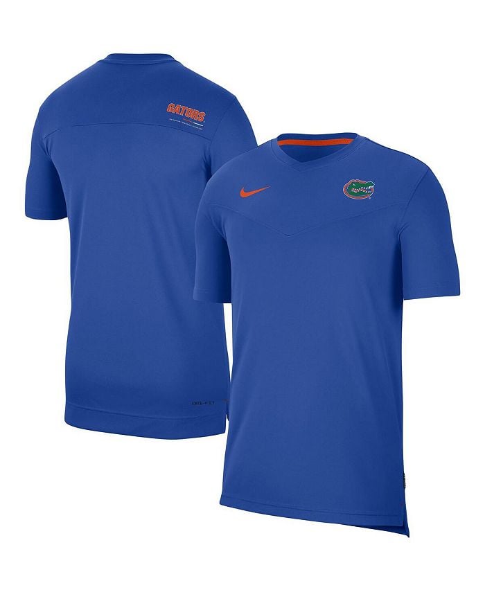 

Мужская футболка Royal Florida Gators 2022 Coaches UV Performance Nike, синий