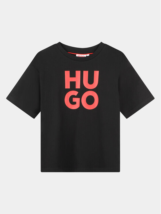 

Футболка стандартного кроя Hugo, черный