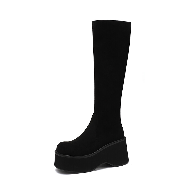 

Сапоги женские Amazing Cure, цвет Black Fleece-lined