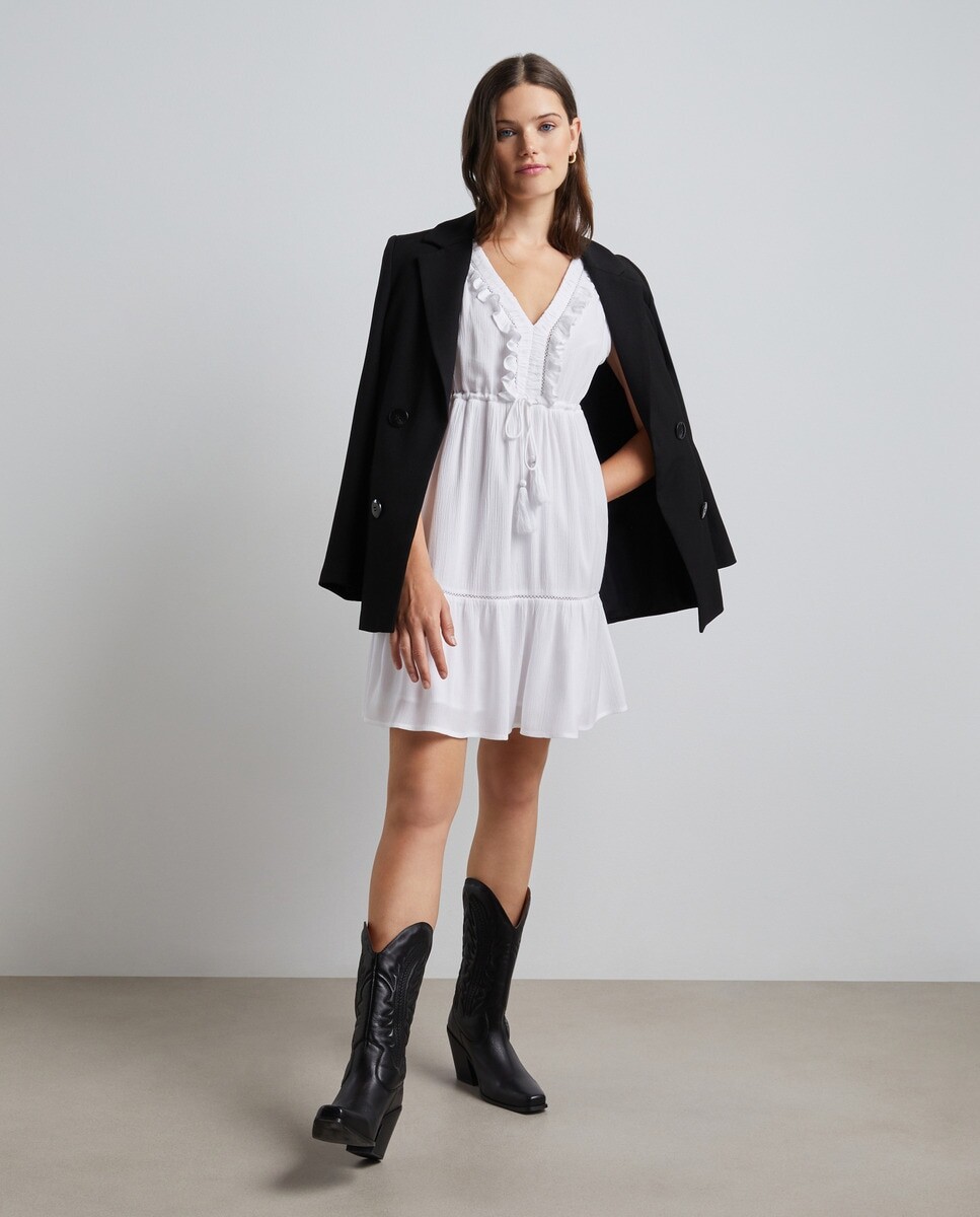 

Короткое платье из бамбука Easy Wear
