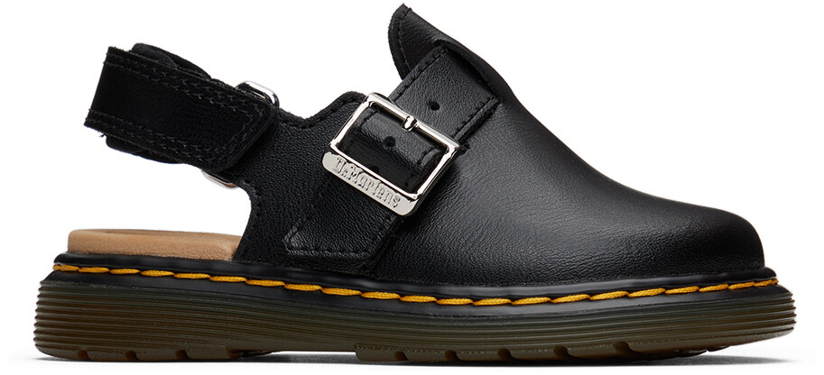 

Детские кожаные сабо с открытой пяткой Jorgie Little Kids Dr. Martens