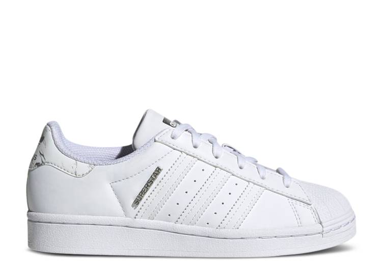 Superstar j blanc 2025 blanc metallic silver