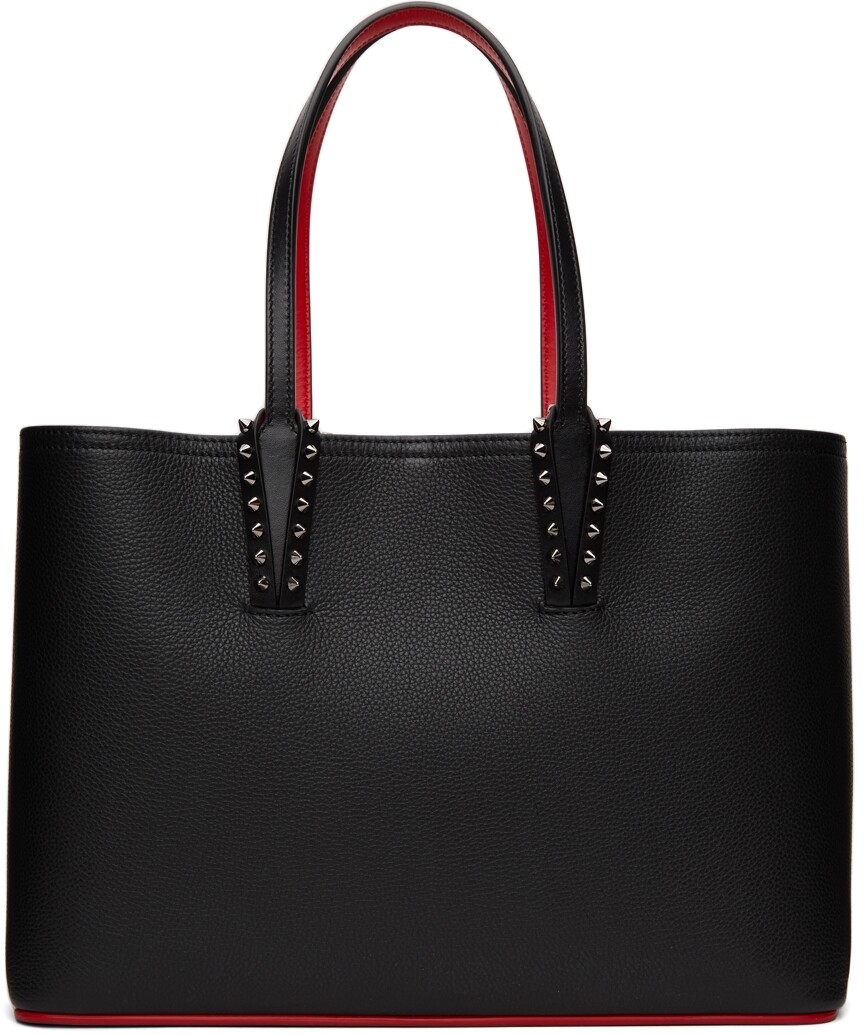 

Черная сумка-тоут Cabata Christian Louboutin, цвет Black