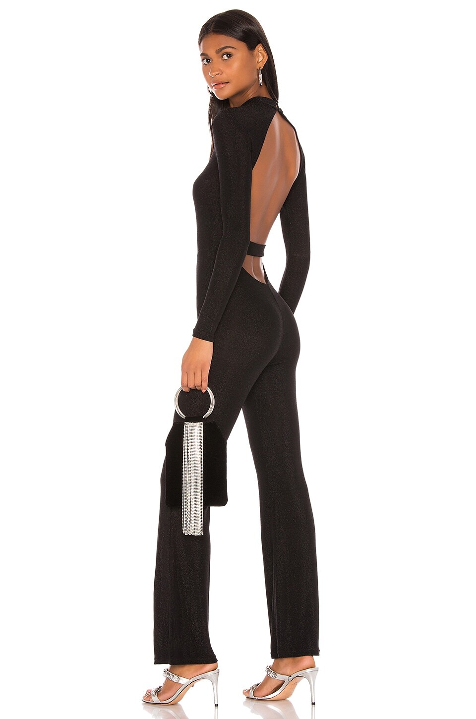 

Комбинезон superdown Nissa Open Back, черный