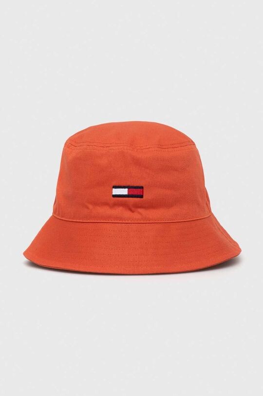

Хлопковая шляпа Tommy Jeans, оранжевый