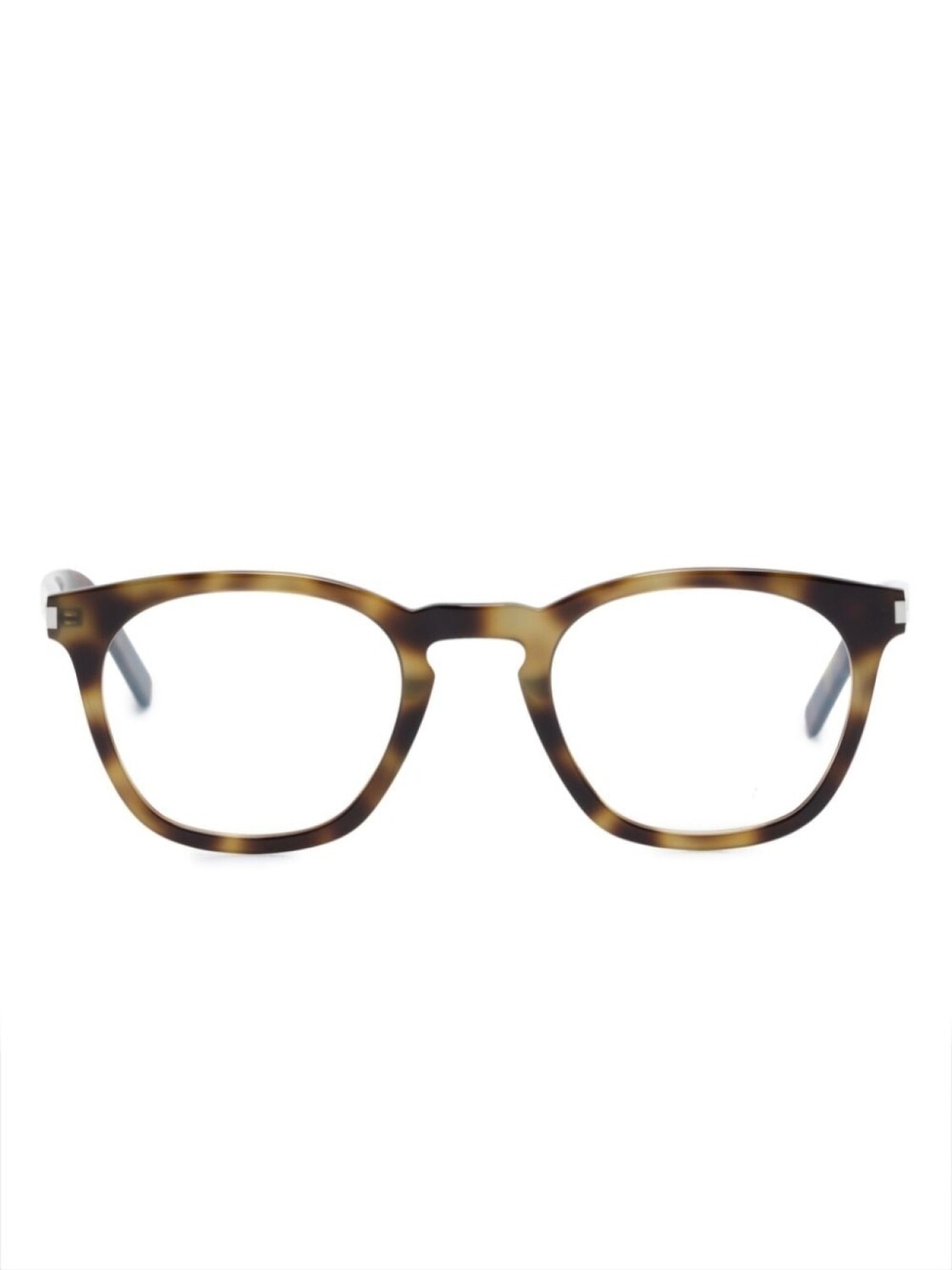 

Saint Laurent Eyewear очки в круглой оправе черепаховой расцветки, коричневый