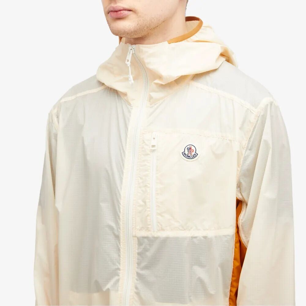 

Moncler Mendes Легкая нейлоновая куртка Ripstop, оранжевый