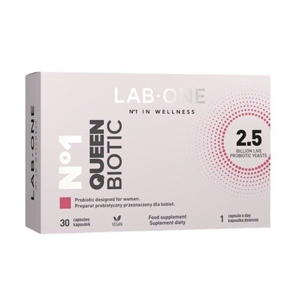 

Queen Biotic Пробиотик, 30 капсул - Lab One, Lab One