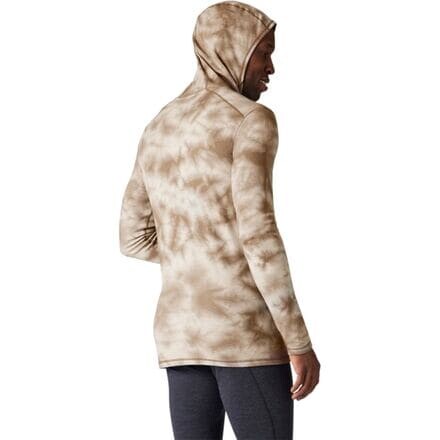 

Толстовка с логотипом Merino 250 Baselayer мужская Smartwool, цвет Flint Marble Wash