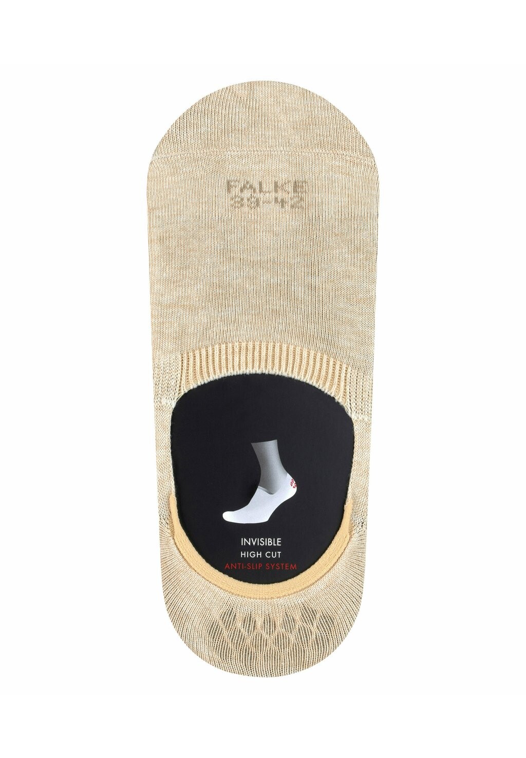 

Носки STEP HIGH CUT HIDDEN IN SHOE FALKE, песочный мел