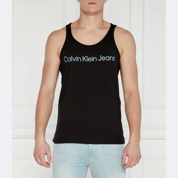 Майка стандартного кроя Calvin Klein, черный