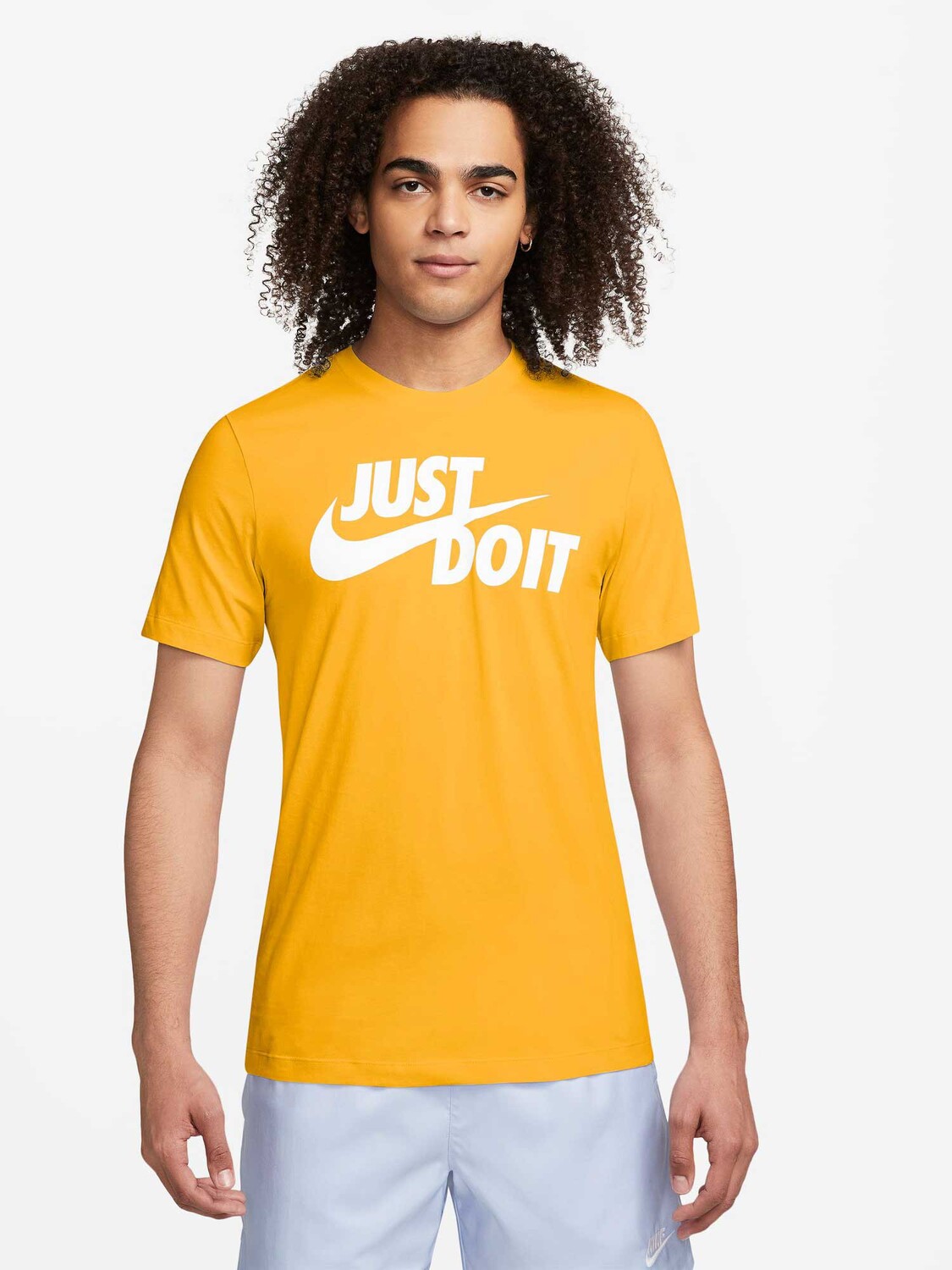 

Футболка Nike M NSW TEE JUST DO IT SWOOSH, желтый