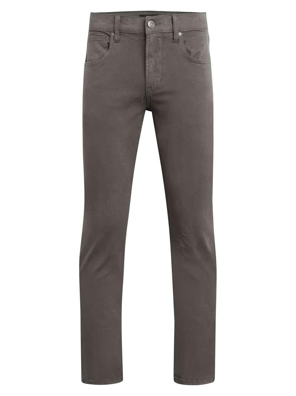 

Узкие прямые брюки из твила Blake Stretch Hudson Jeans, серый