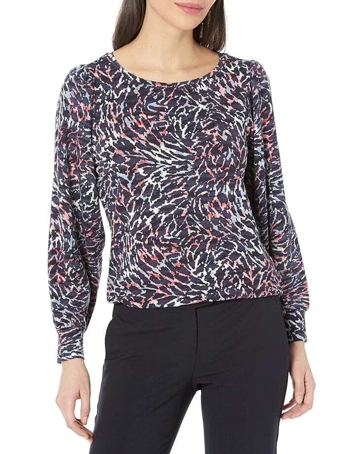 

Топ NIC+ZOE Glowing Sunset, цвет Indigo Multi