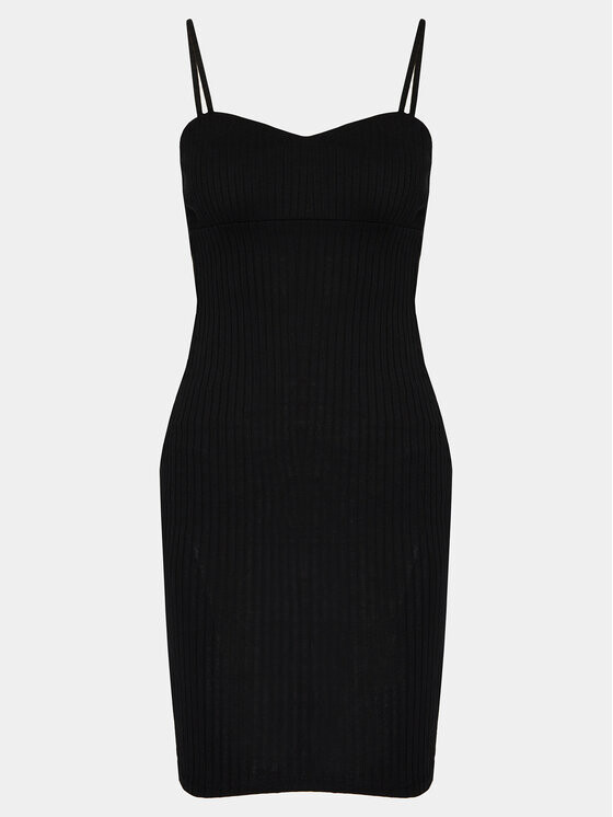 

Летнее платье прямого кроя Brave Soul, черный