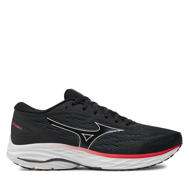 Кроссовки Mizuno Wave Ultima 15 J1GC2418 Black/Oyster Mushroom/Turbulence 4, черный