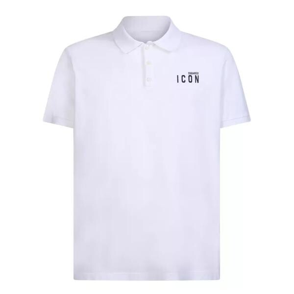 

Футболка white icon polo shirt Dsquared2, мультиколор