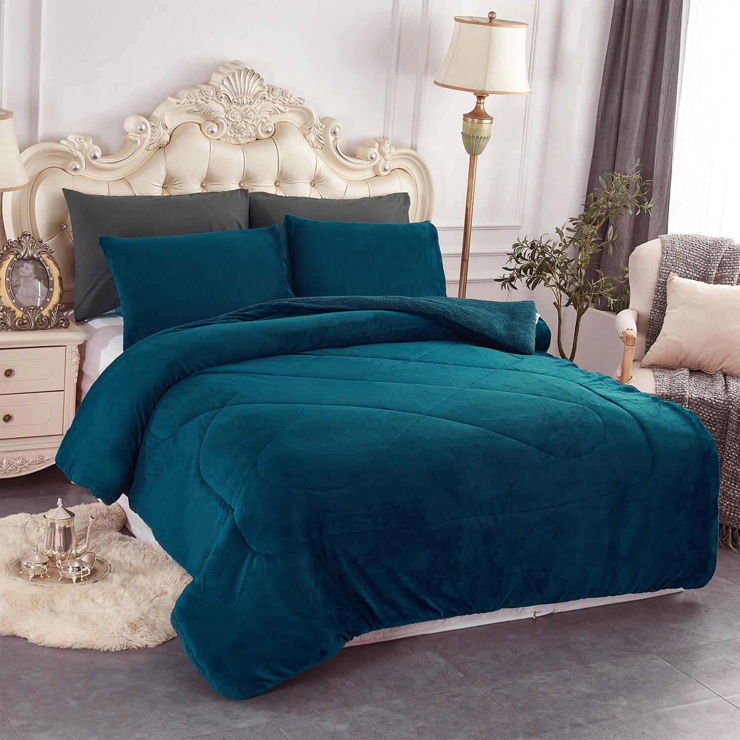 

Комплект постельного белья JML Sherpa Queen, 3 предмета
