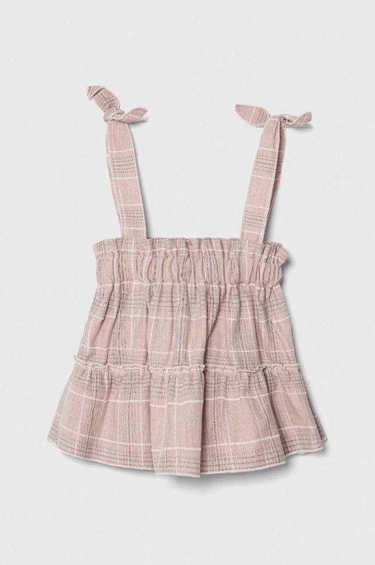 Детская хлопковая юбка Jamiks, розовый