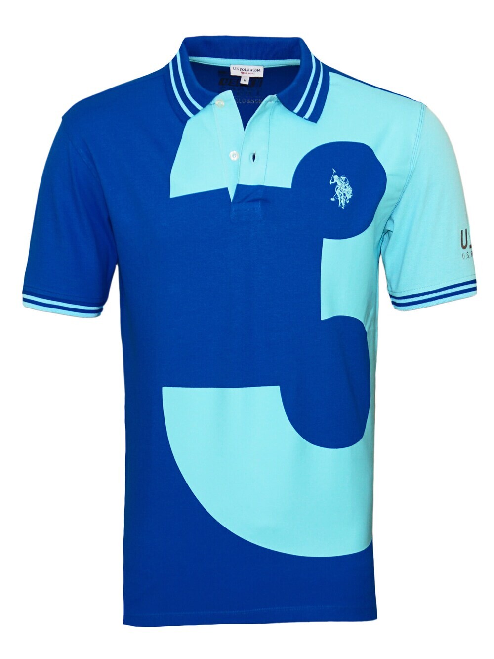 

Футболка U.S. Polo Assn., синий/голубой