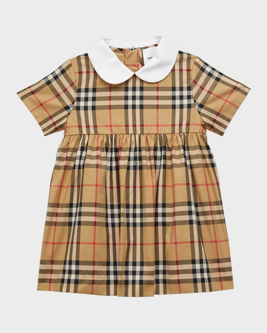 

Платье Geraldine Check с принтом для девочки, размер Newborn-18M Burberry