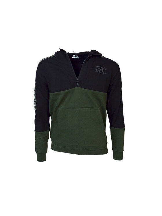 

Толстовка regular fit Ea7 Emporio Armani, черный