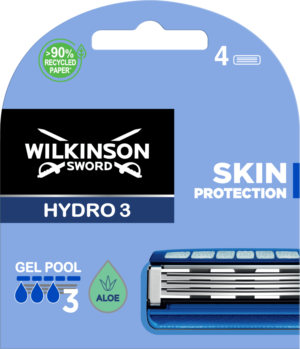 Лезвия для бритвы Hydro 3 4 шт. WILKINSON SWORD