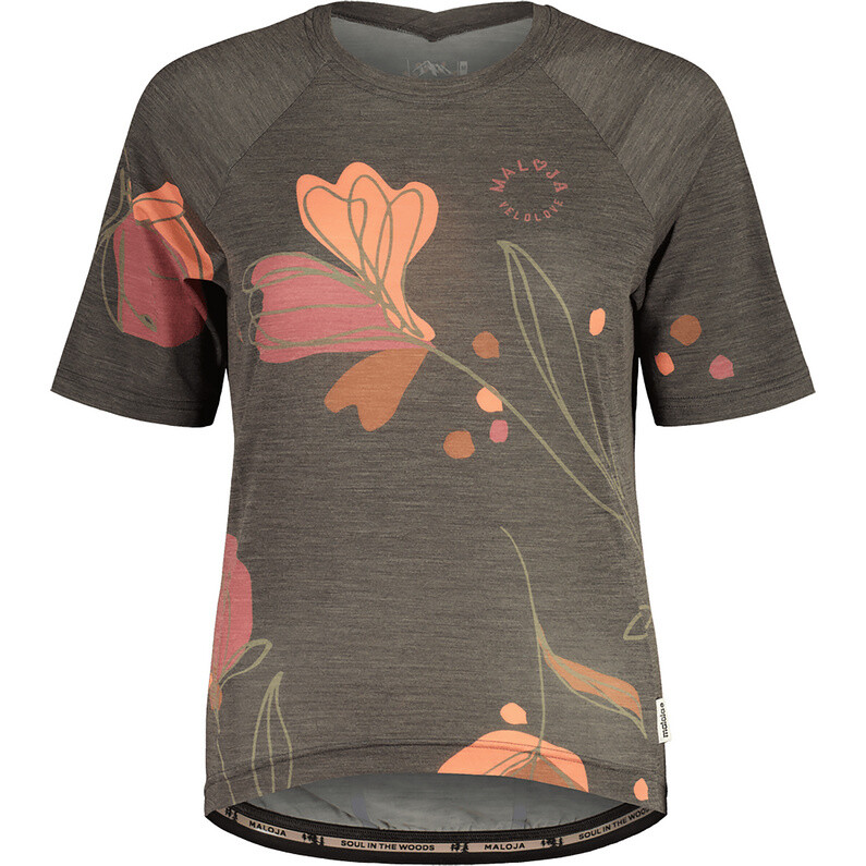 

Женская БаньиМ Футболка Maloja, черный