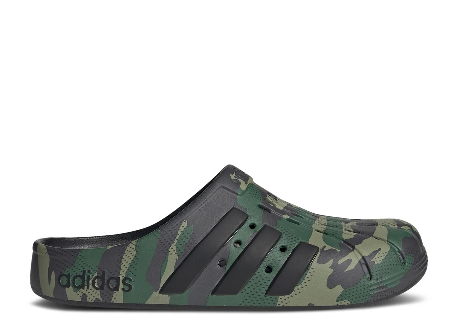 

Кроссовки adidas Adilette Clog 'Camo', черный, Черный;белый