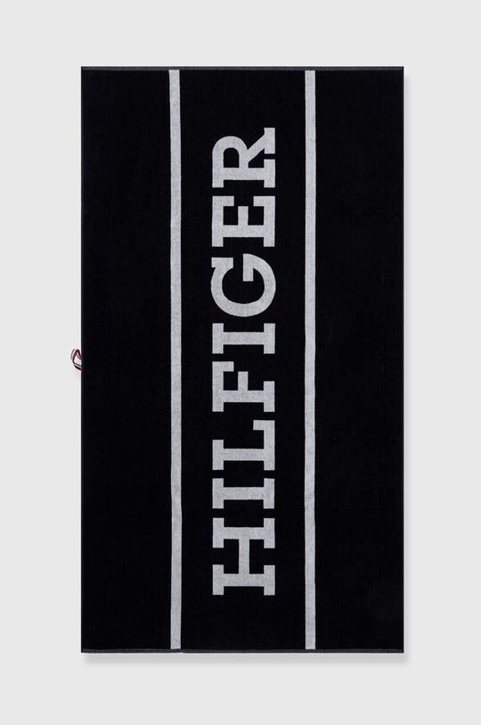 

Хлопковое полотенце Tommy Hilfiger, темно-синий