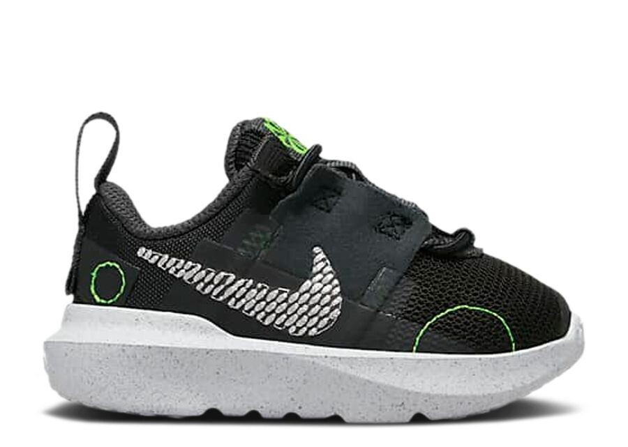 

Кроссовки Nike Crater Impact Td 'Black Green Strike', черный