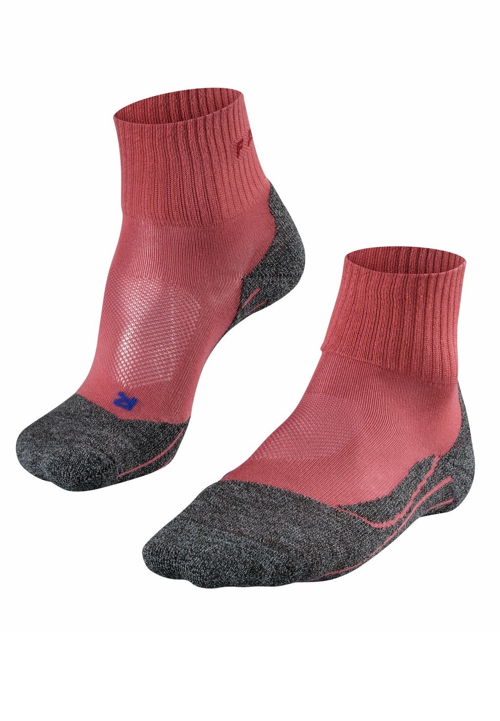 Спортивные носки TK2 Explore Cool Short Trekking Functional со средней амортизацией FALKE, цвет mixed berry