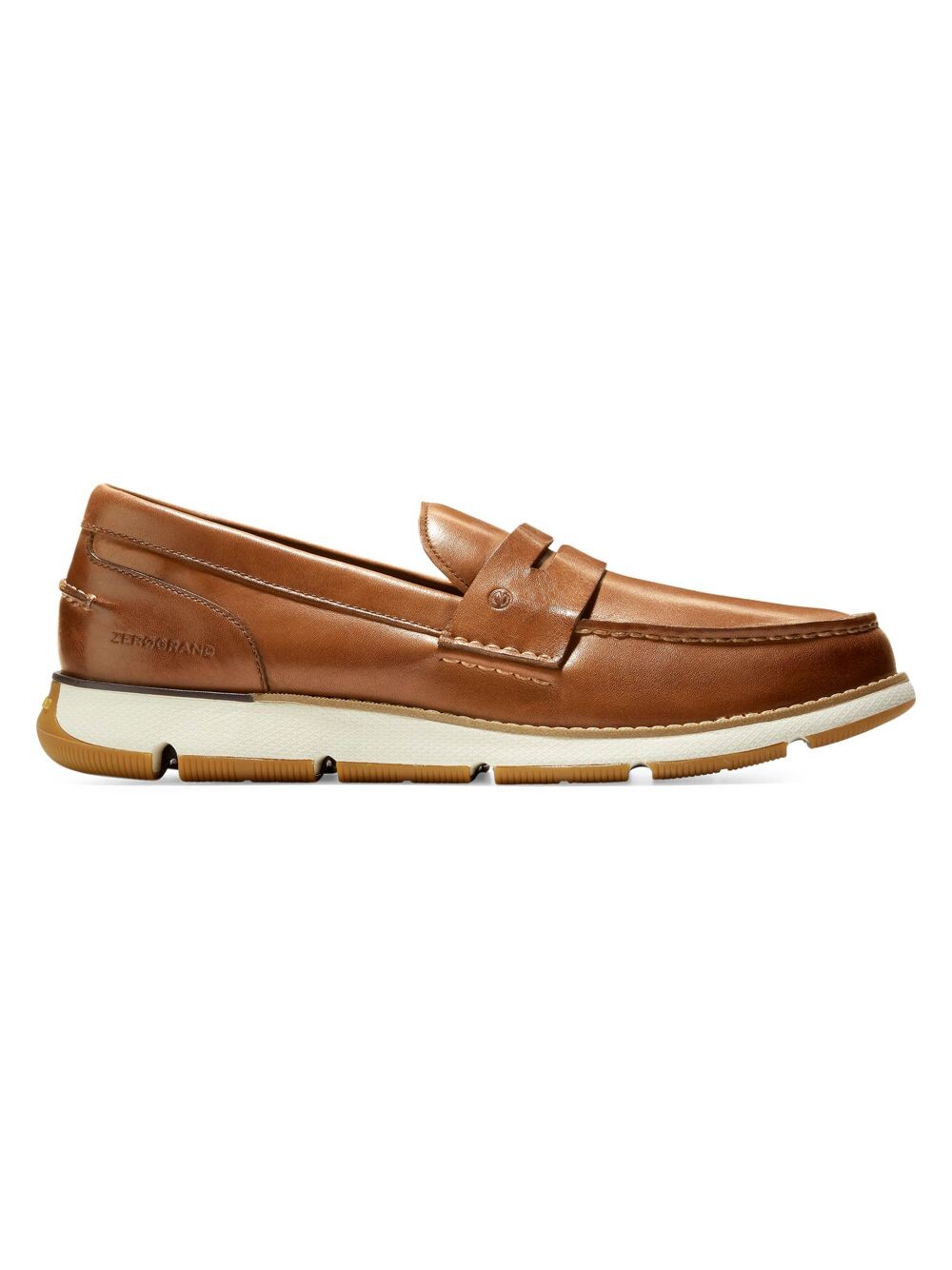 

Кожаные лоферы ZeroGrand Cole Haan, коричневый