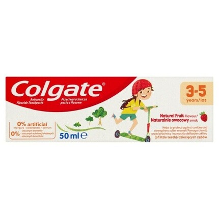 

Детская зубная паста с натуральным фруктовым вкусом 50 мл, Colgate