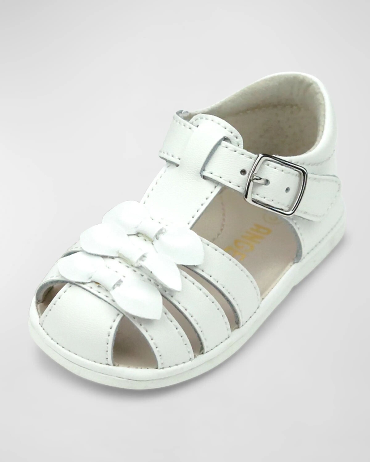 

Сандалии Everly Baby с бантом для девочек, Детский L'Amour Shoes, цвет White