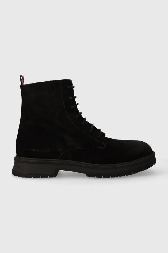

HILFIGER CORE SUEDE BOOT замшевые туфли Tommy Hilfiger, черный