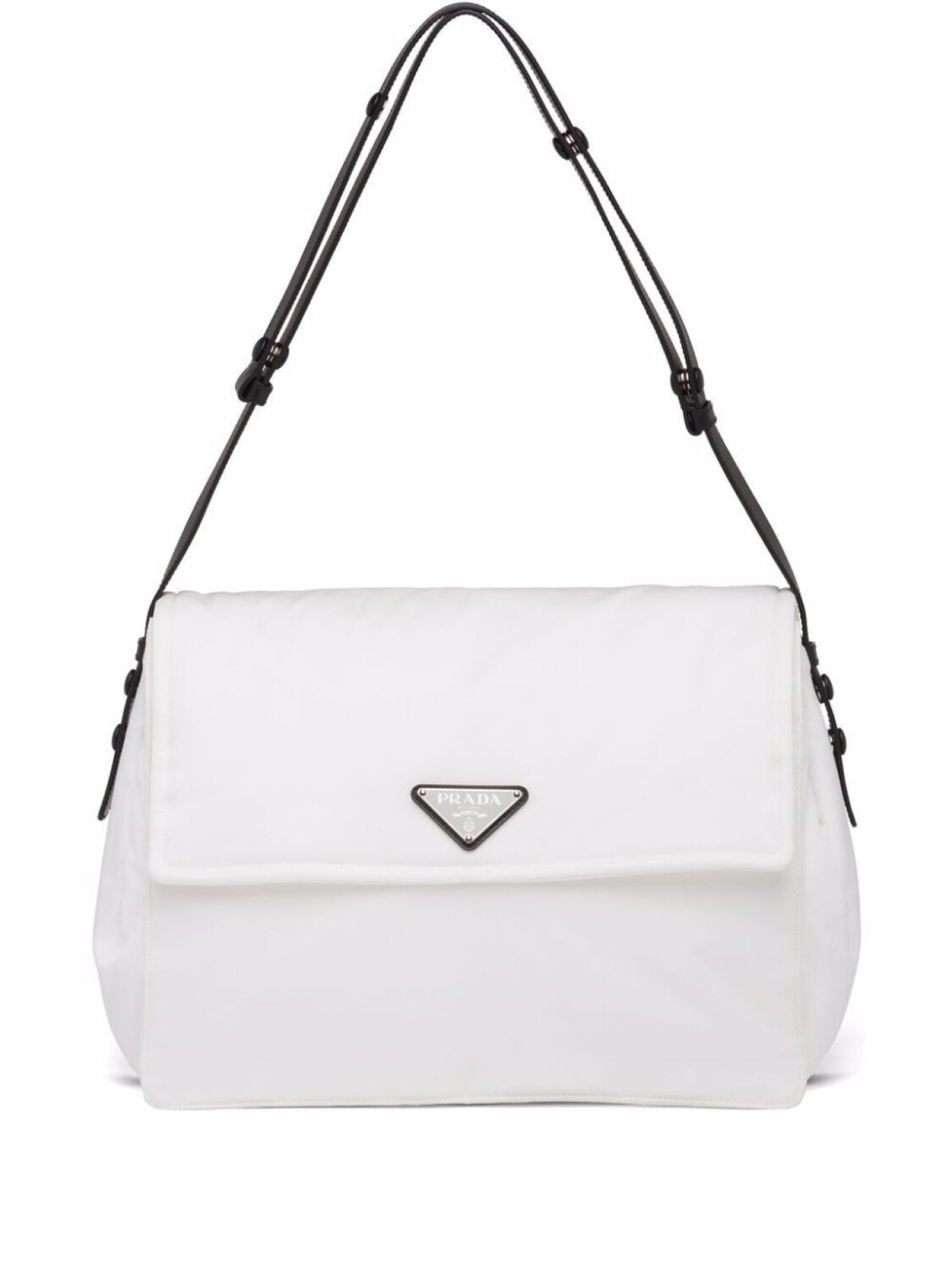 

Prada дутая сумка на плечо Re-Nylon, белый