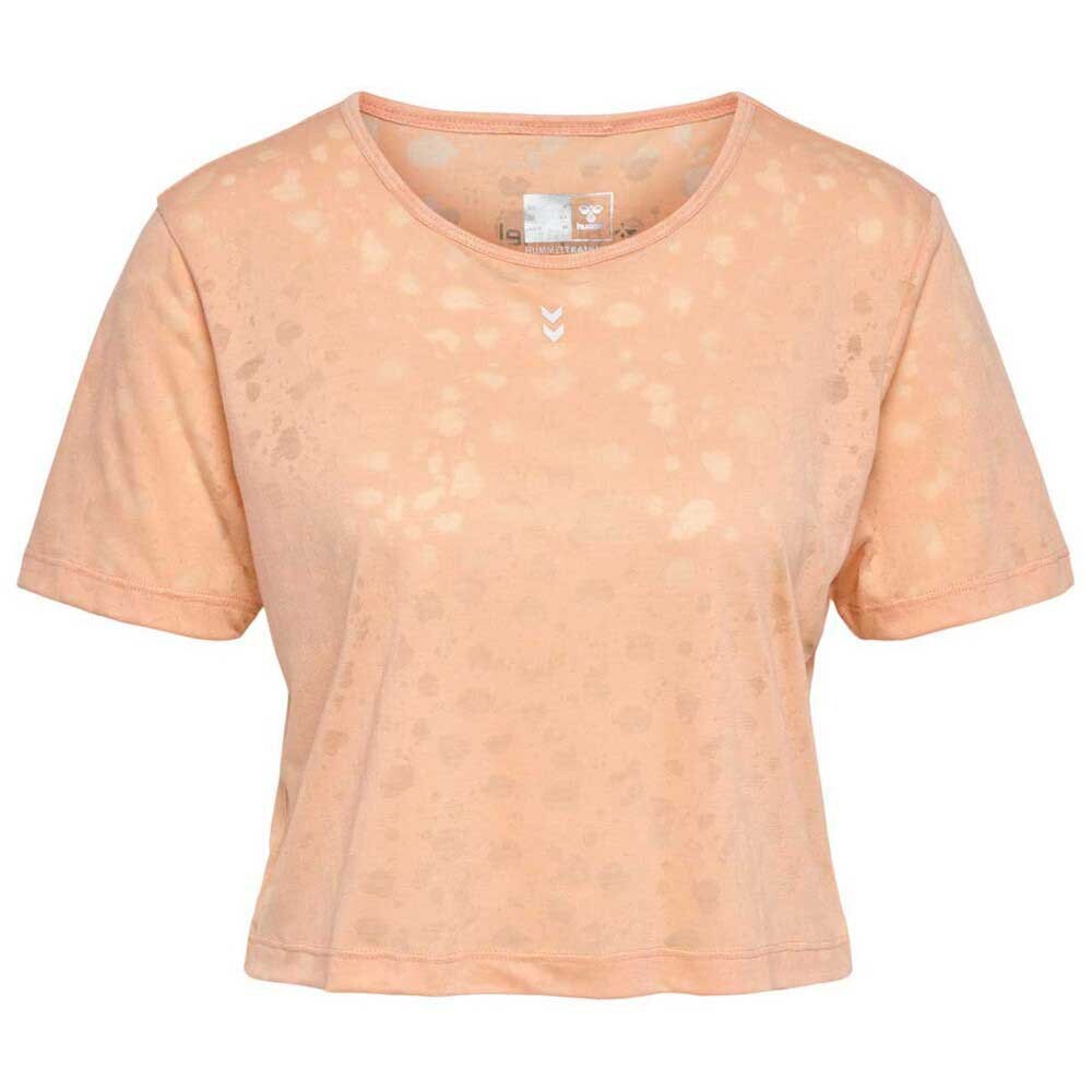 

Футболка Hummel Iris Burnout Crop, оранжевый