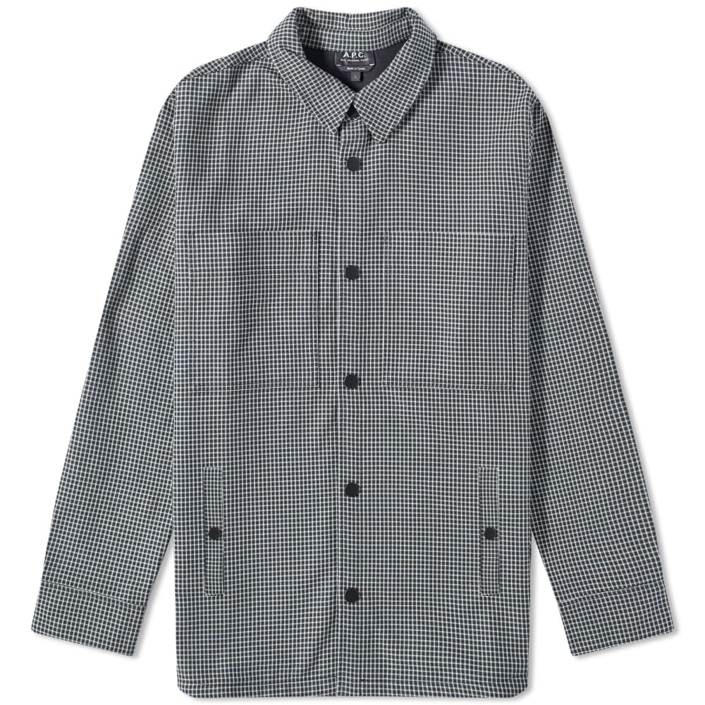 

A.P.C. Рабочая куртка Tibor в клетку