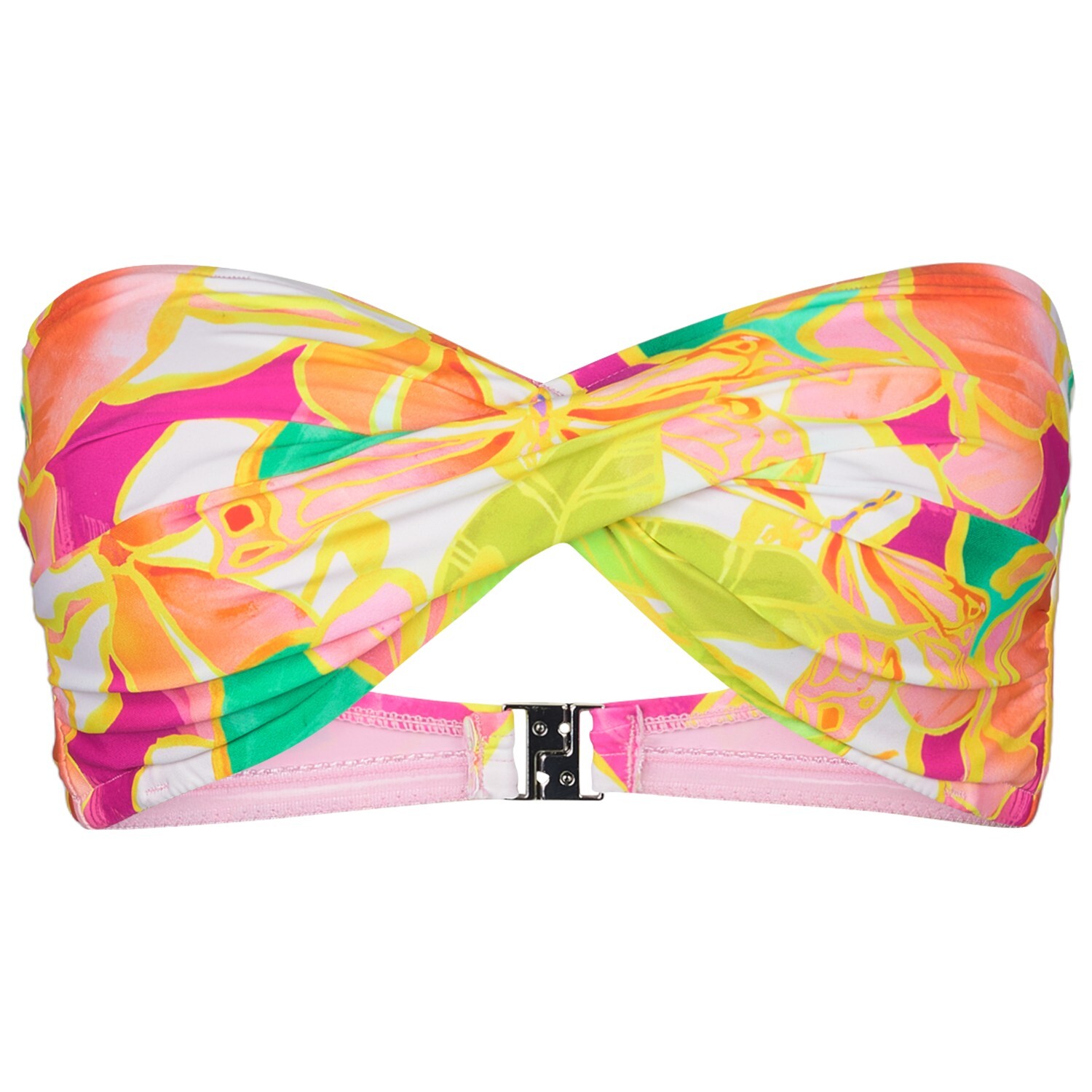 

Верх бикини Seafolly Women's Wonderland Twist Bandeau, цвет Fuchsia Rose