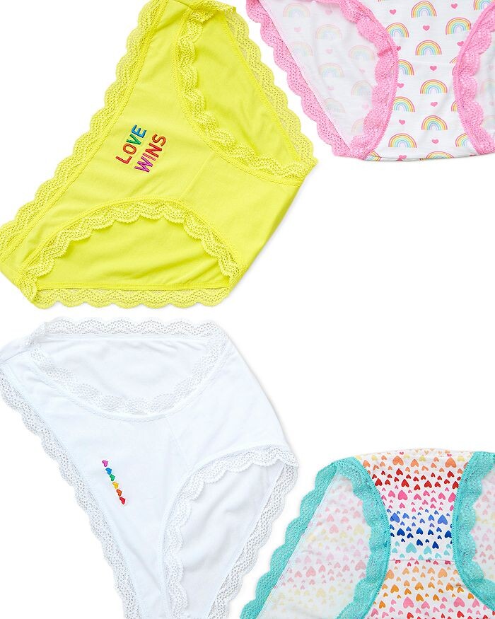 

Коробка для трусиков Rainbow Hearts, набор из 4 шт. Stripe and Stare