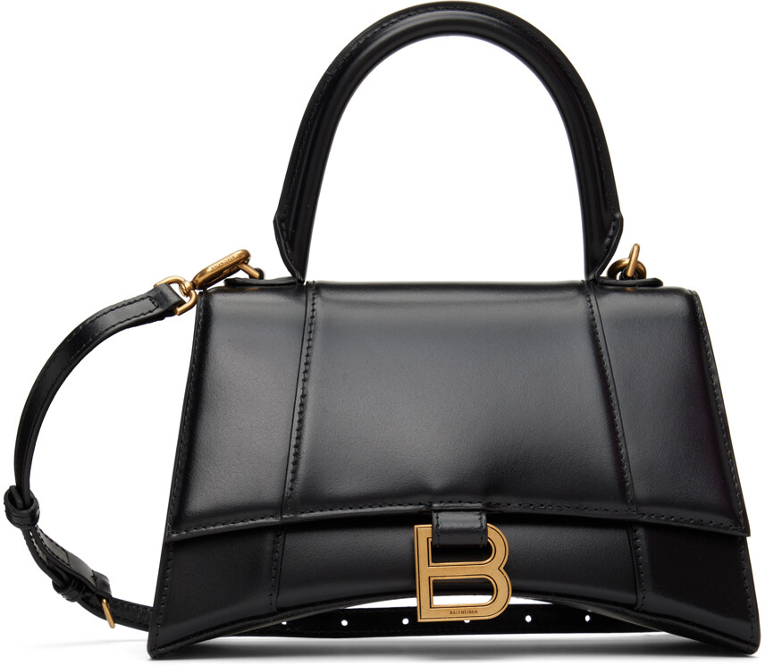 

Черная маленькая сумка-песочные часы Balenciaga