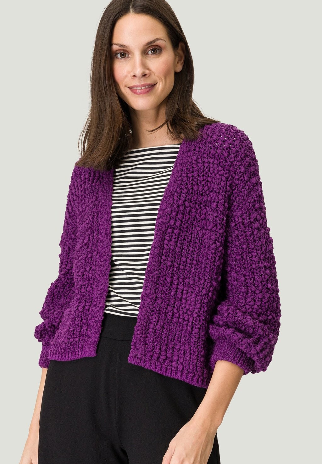 

Кардиган zero, цвет deep plum