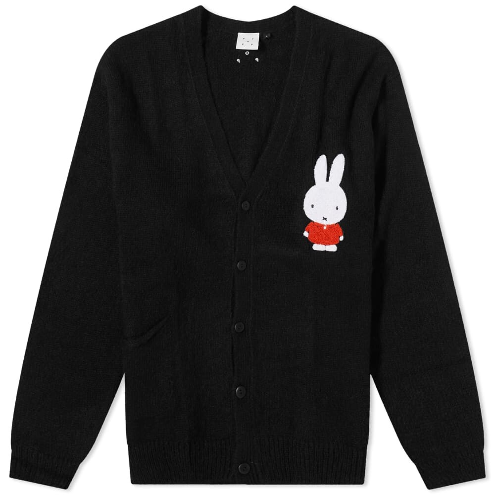 

Кардиган Pop Trading Company x Miffy Applique, черный
