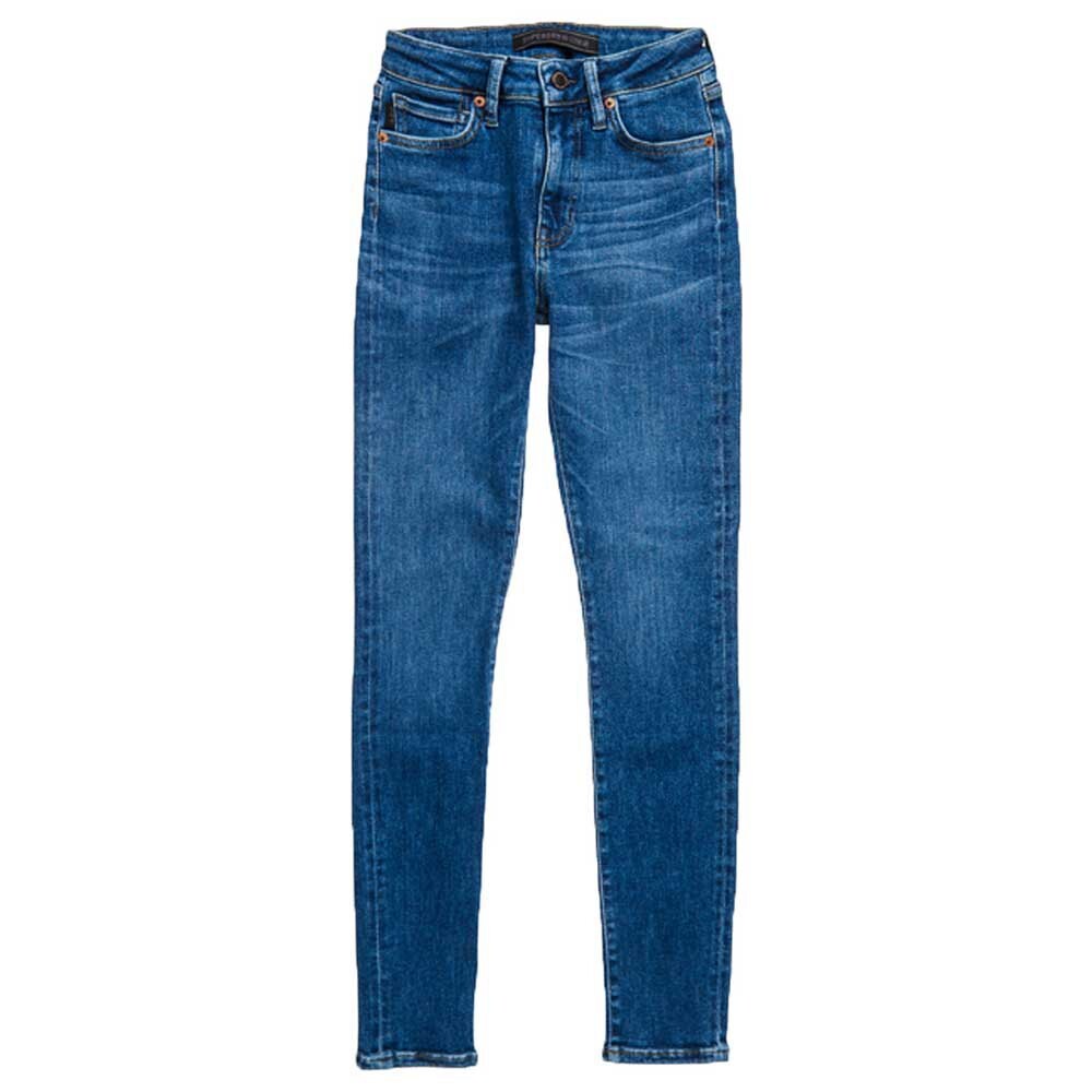 

Джинсы Superdry High Rise Skinny, синий