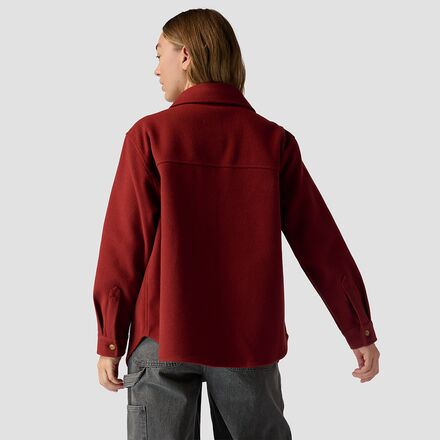 Шакет женский Backcountry, цвет Fired Brick пальто в стиле пэчворк женское backcountry цвет fired brick combo