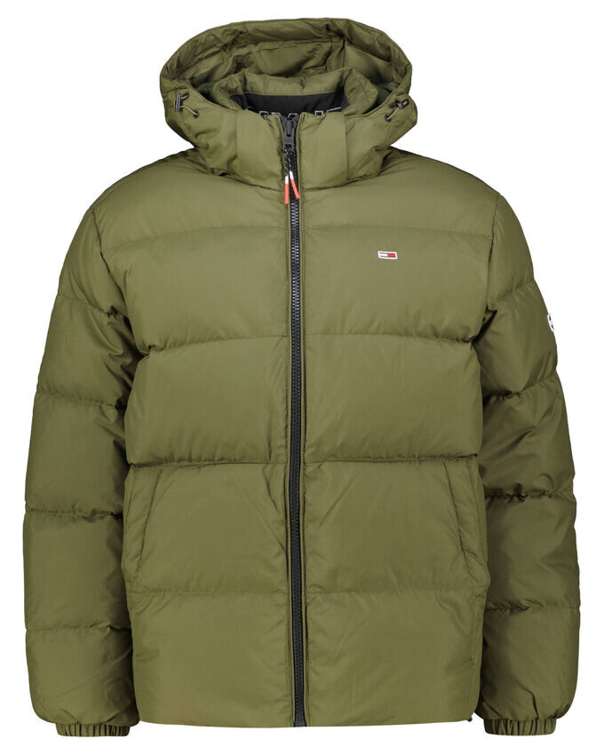 

Пуховик Tommy Jeans, зеленый