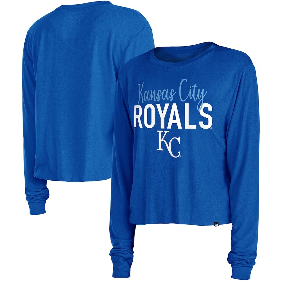 

Футболка с длинным рукавом 5th & Ocean by New Era Kansas City Royals