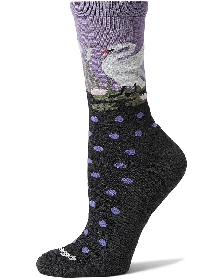 

Носки Darn Tough Vermont Wild Life Crew Lightweight with Cushion, угольный